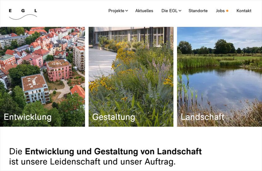 Die EGL hat einen neuen Webauftritt!