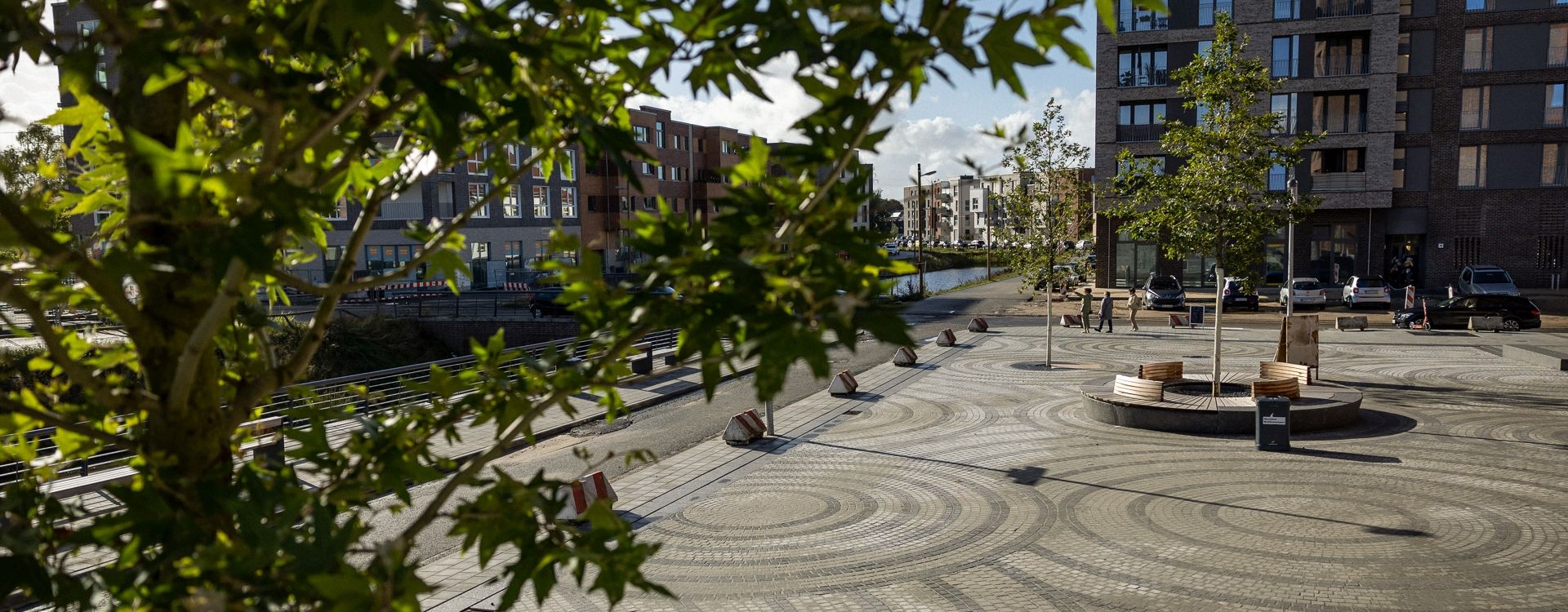 Gyula-Trebitsch-Platz in Hamburg-Jenfeld